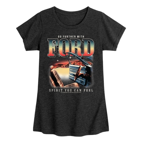 Ford - 1979 Pinto Scene - Youth Girls Fitted Short Sleeve T-Shirt