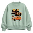 thumbnail image 1 of Ford - 1983 Bronco Built For Fun - Women's Oversized Fleece Crew Sweatshirt, 1 of 3