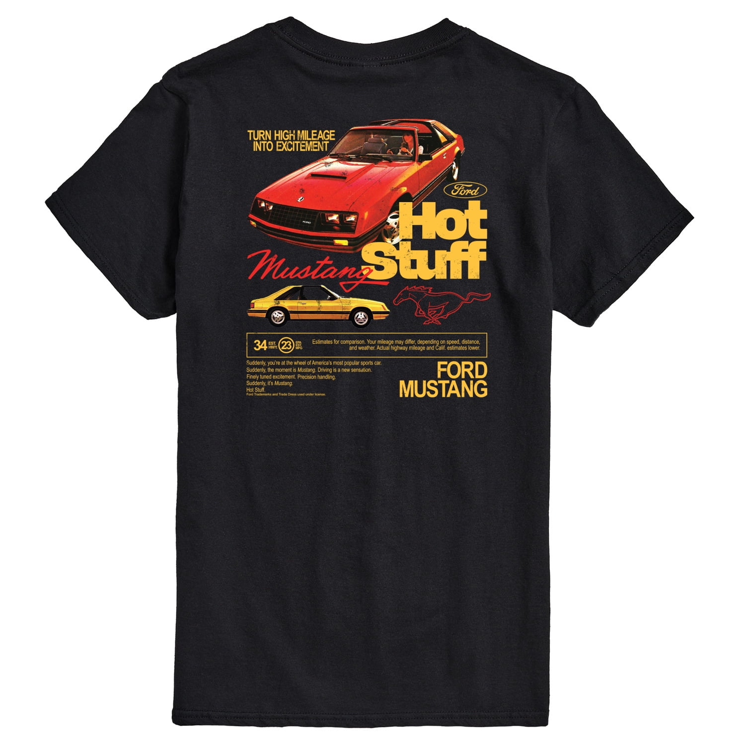 Ford - 2003 Ford Mustang Hot Stuff - Men's Short Sleeve T-Shirt