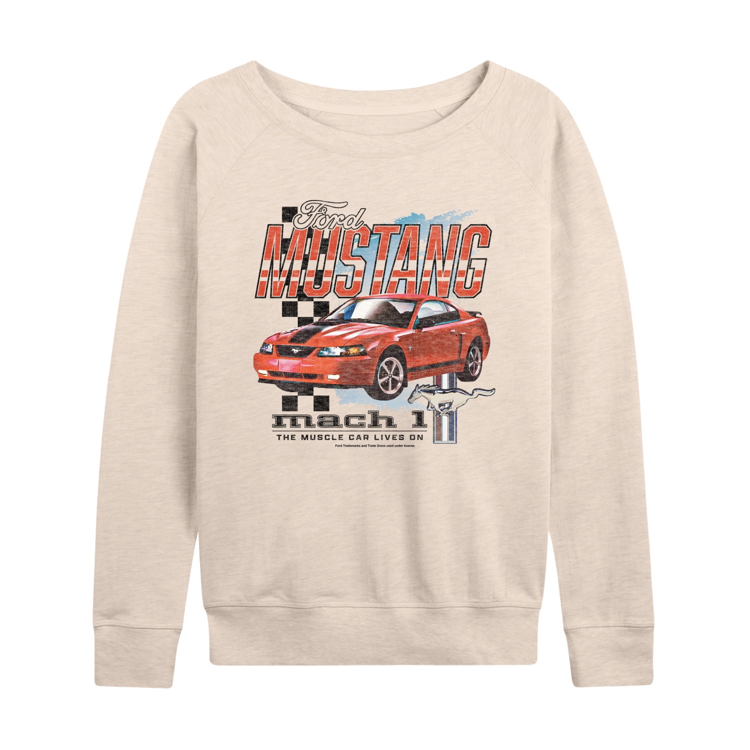 Ford - 2003 Ford Mustang - Women's French Terry Long Sleeve Pullover