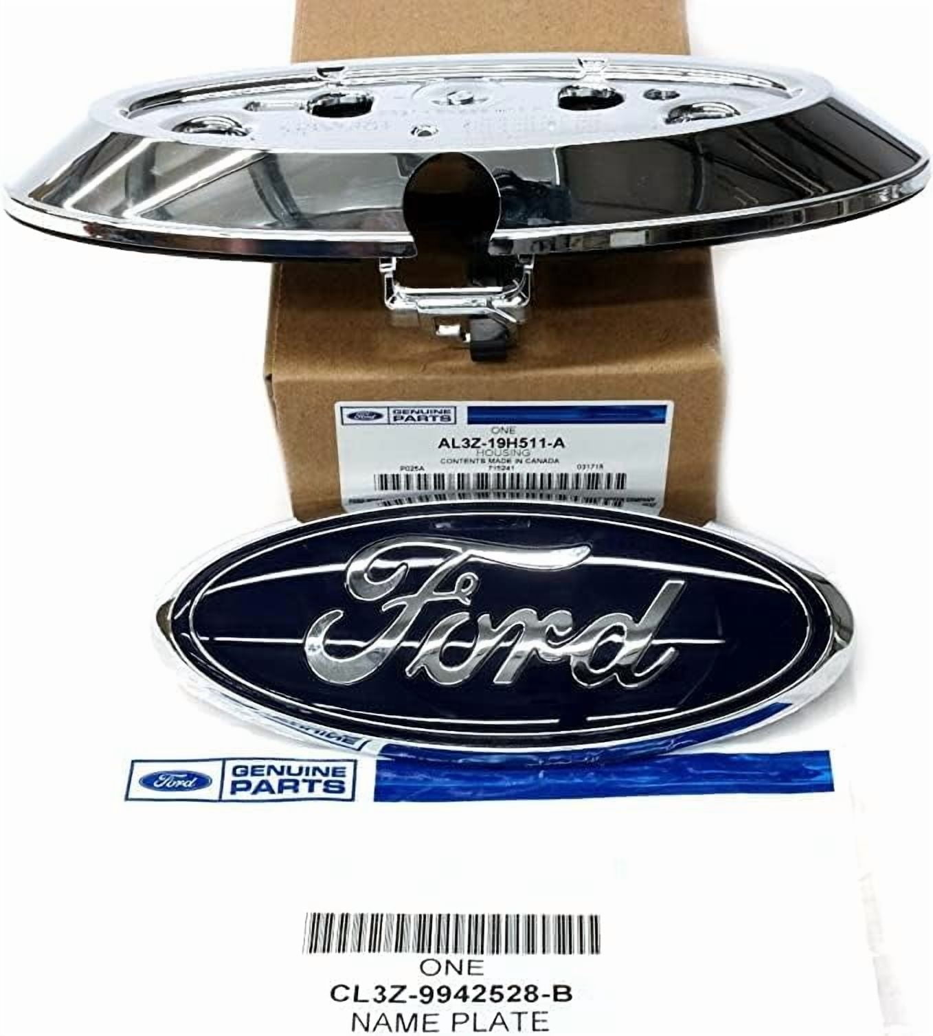 G3C20911L Ford 2009-2014 F-150 & 2013-2016 Super Duty Blue Oval Tailgate Emblem & Fixed Back Up Camera Housing Kit CL3Z-9942528-B & AL3Z-19H511-A