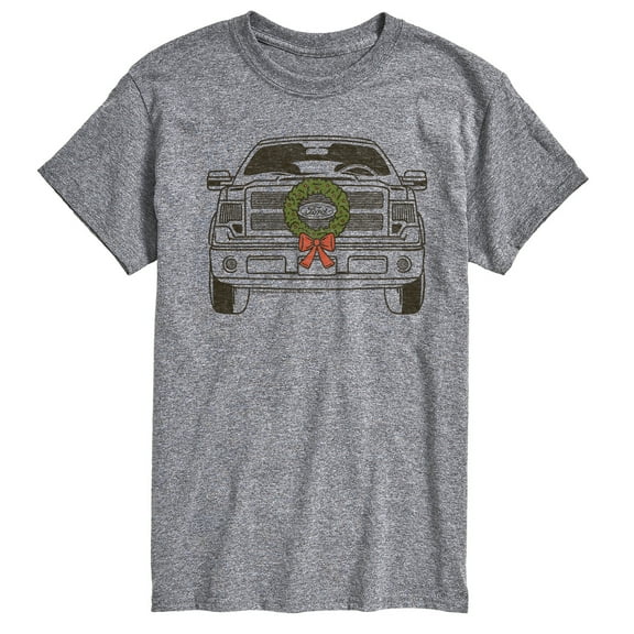 Ford - 2009 Ford F150 With Wreath - Men's Short Sleeve Graphic T-Shirt