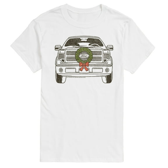 Ford - 2009 Ford F150 With Wreath - Men's Short Sleeve Graphic T-Shirt