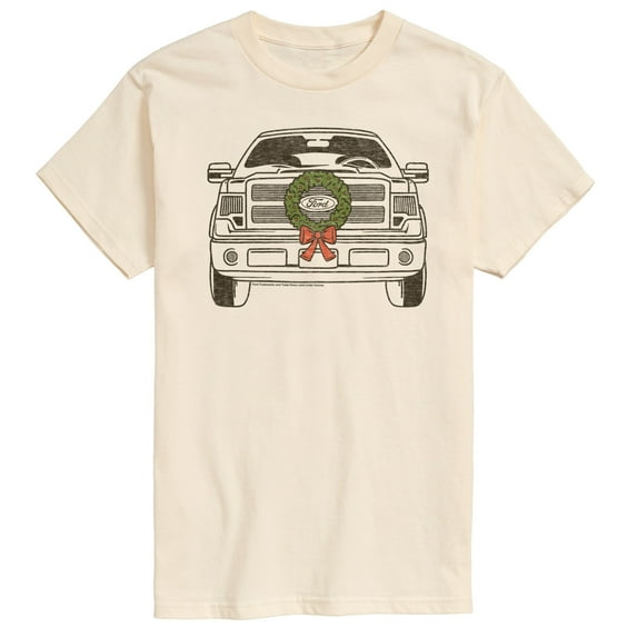 Ford - 2009 Ford F150 With Wreath - Men's Short Sleeve Graphic T-Shirt
