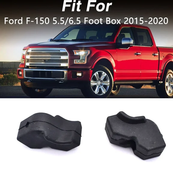 Ford 2015-2024 OEM F-150 Tailgate Rubber Bushing Cushion Bumper Stop LH RH Pair