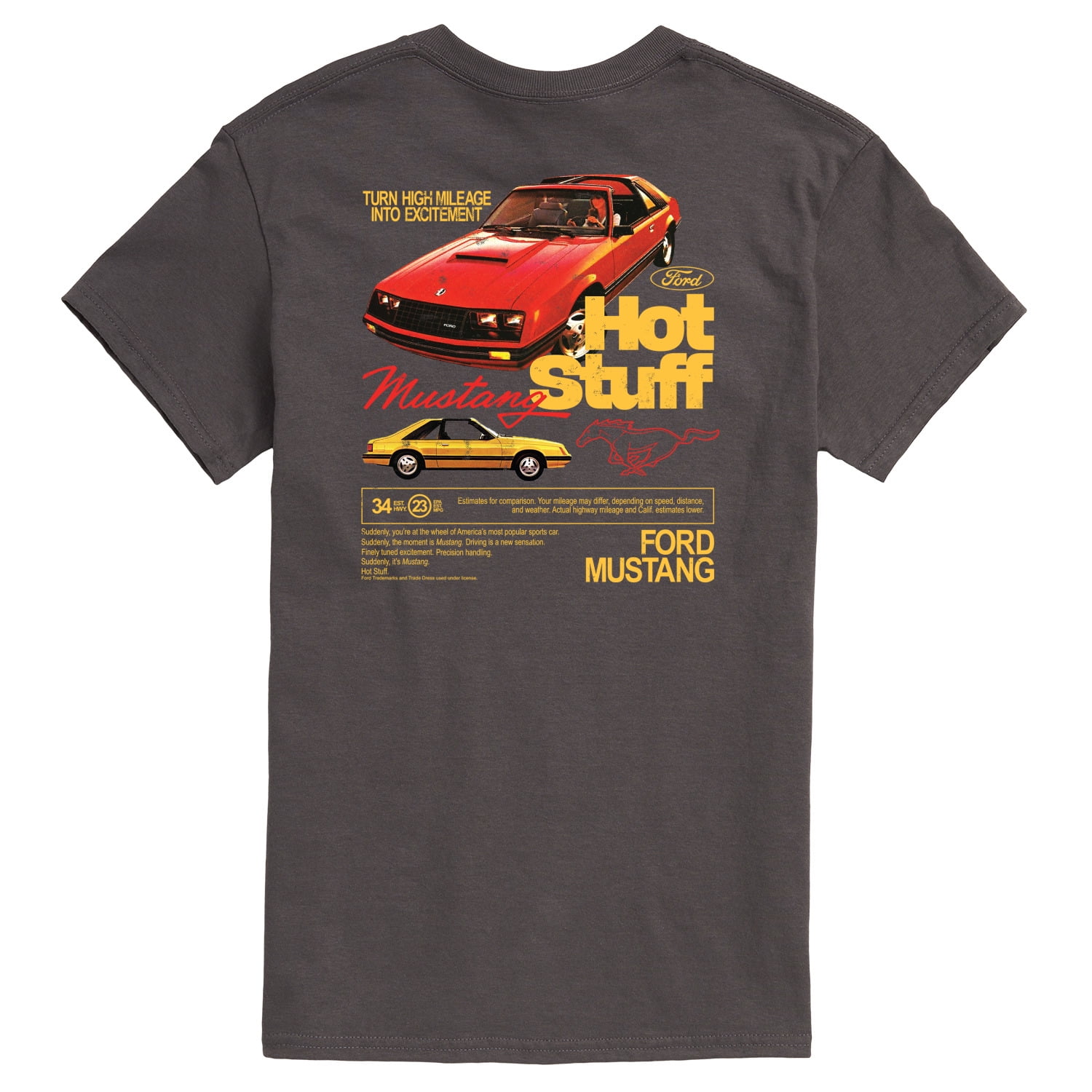 Ford - 2017 Ford Mustang Hot Stuff - Men's Short Sleeve T-Shirt