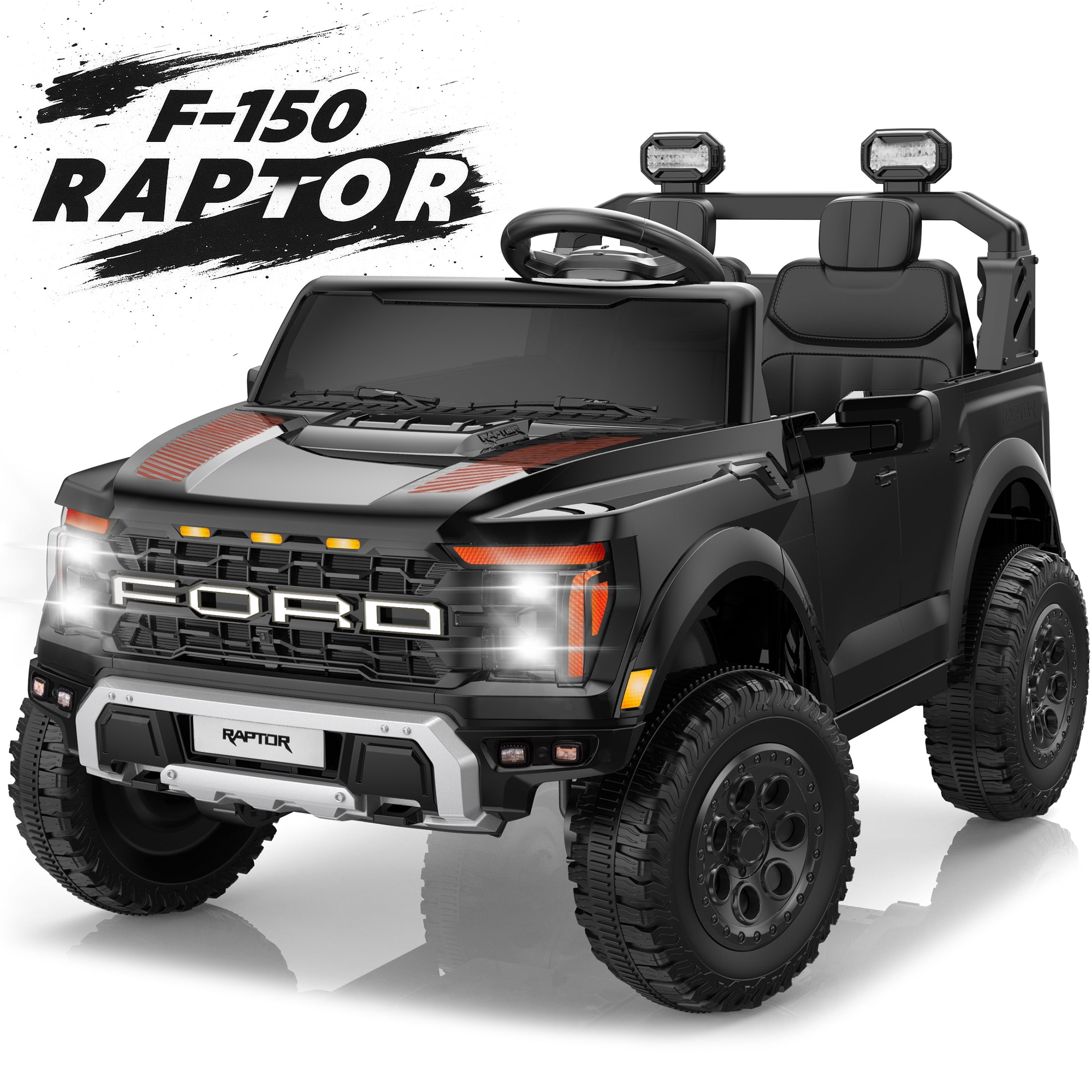 子供用電動カー FORD F-150 Ford F150 24V Kids Ride on Car, iYofe Battery Powered 2