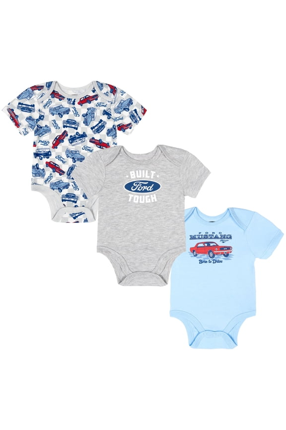 3 Pack Bodysuits Newborn to Infant