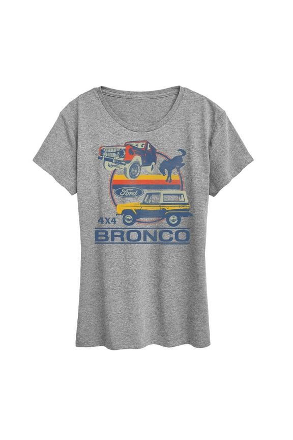 - 4X4 Bronco - Women's Short Sleeve Graphic Tee