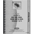thumbnail image 1 of Ford 550 Tractor Loader Backhoe Parts Manual, 1 of 1