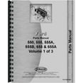 thumbnail image 1 of Ford 555B Industrial Tractor Parts Manual, 1 of 1