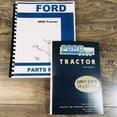 thumbnail image 1 of Ford 6000 Tractor Parts Operators Manual Owners Set Catalog Assembly Book, 1 of 10