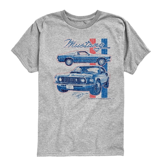Ford - 69 Mustang - Youth Short Sleeve Graphic T-Shirt