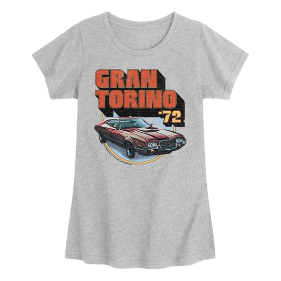 Ford - 72 Gran Torino - Youth Girls Short Sleeve T-Shirt