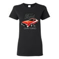 thumbnail image 1 of Ford '76 Gran Torino Vintage Car Cars and Trucks Womens Graphic T-Shirt, Black, Small, 1 of 3