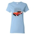 thumbnail image 1 of Ford '76 Gran Torino Vintage Car Cars and Trucks Womens Graphic T-Shirt, Light Blue, X-Large, 1 of 3
