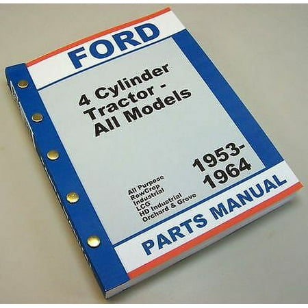 Ford 820 840 850 860 620 630 640 650 660 Tractor Master Parts Manual Catalog