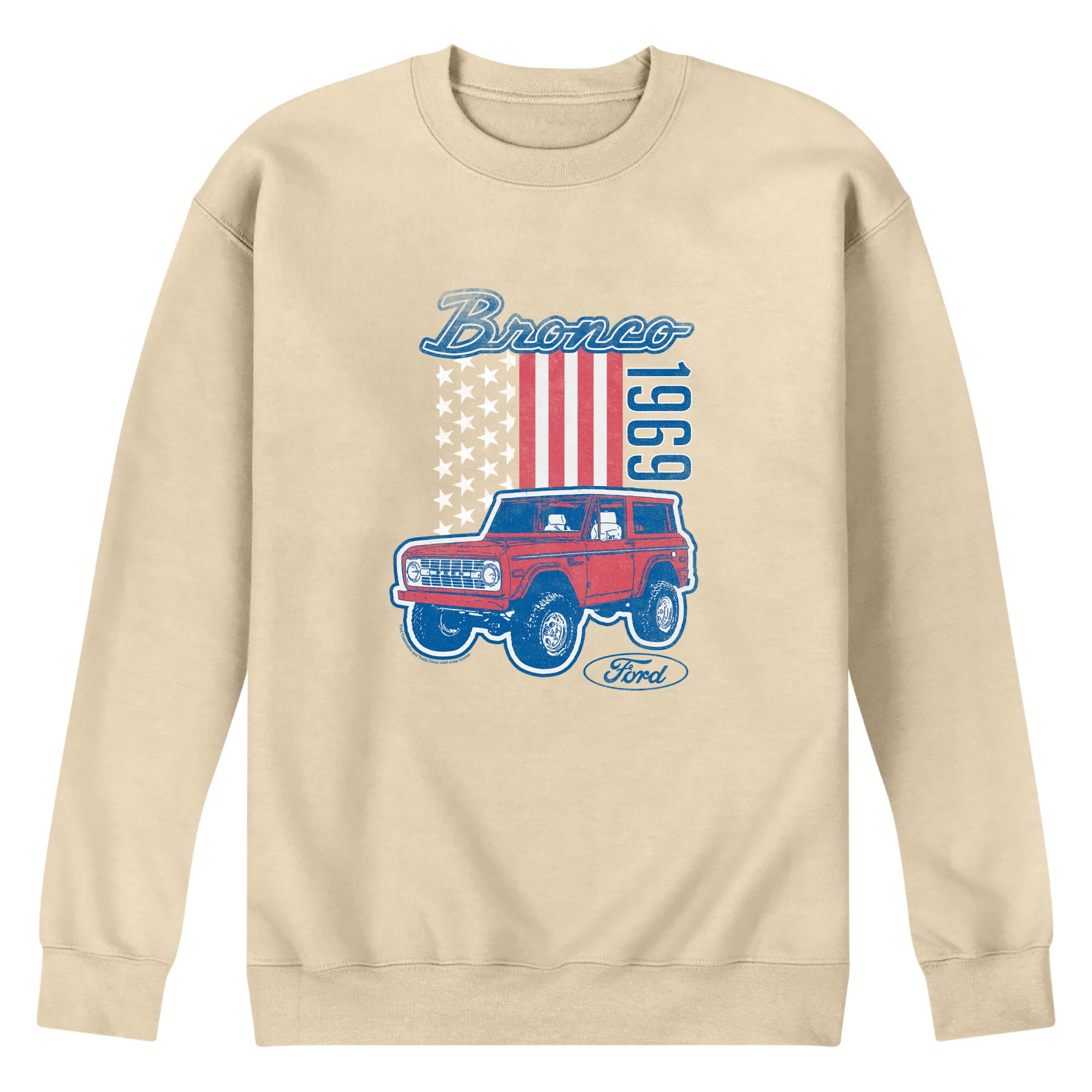 Ford - American Bronco 1969 - Men's Crew Fleece Sweatshirt