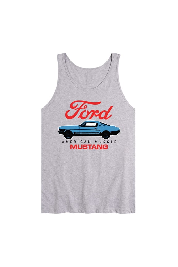 - American Muscle Mustang - Men's Jersey Tank