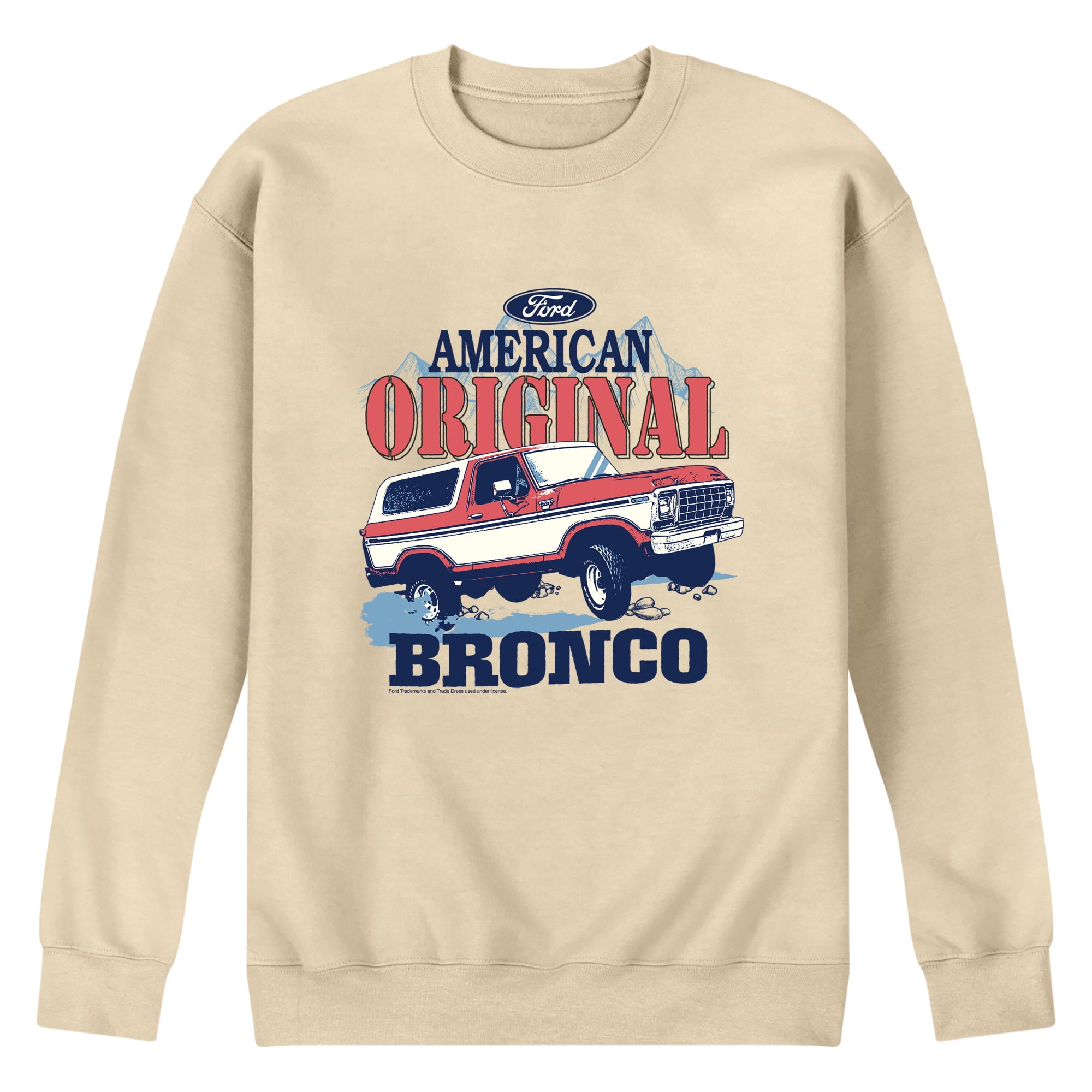 Ford - American Original Bronco - Men's Crew Fleece Sweatshirt