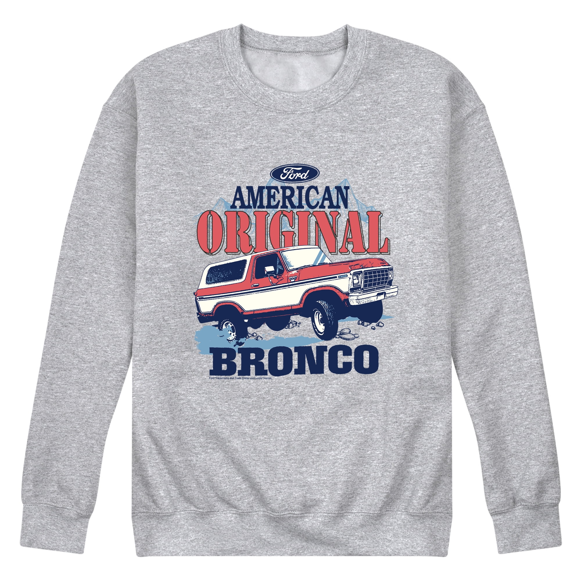 Ford - American Original Bronco - Men's Crew Fleece Sweatshirt
