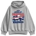 thumbnail image 1 of Ford - American Original Bronco - Women's Oversized Fleece Hoodie Sweatshirt, 1 of 4