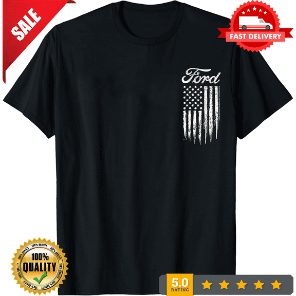 Ford -Americana Logo T-Shirt Unisex S-5XL Hot Trending Shirt, Vintage Birthday Gift, LIMITED EDITION-TH63865