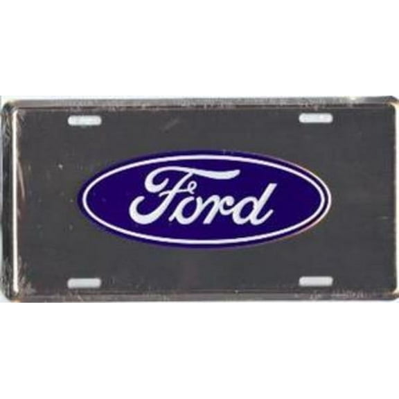 Ford Anodized License Plate