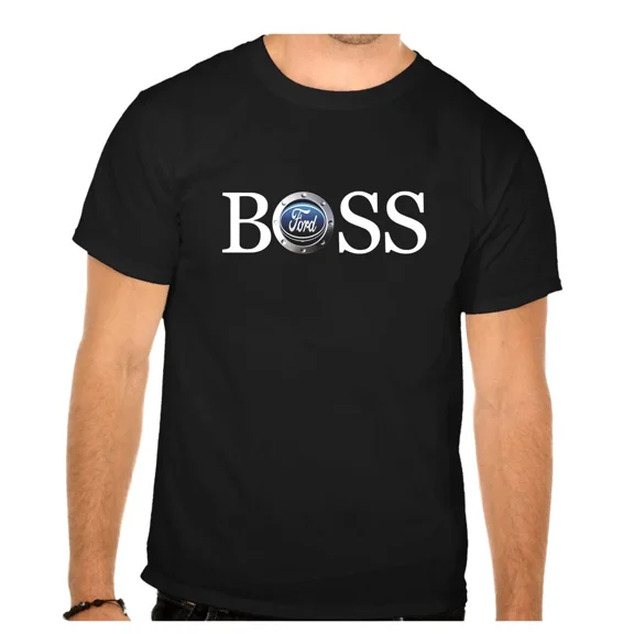 Ford BSS Logo Auto Schwarz T-SHIRT -989