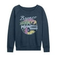 thumbnail image 1 of Ford - Beach Bronco - Women's French Terry Long Sleeve Pullover, 1 of 4