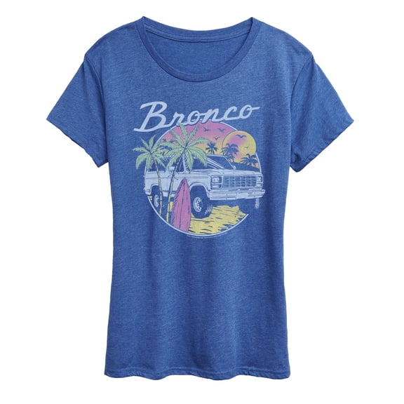 Ford - Beach Bronco - Women's Short Sleeve Graphic T-Shirt