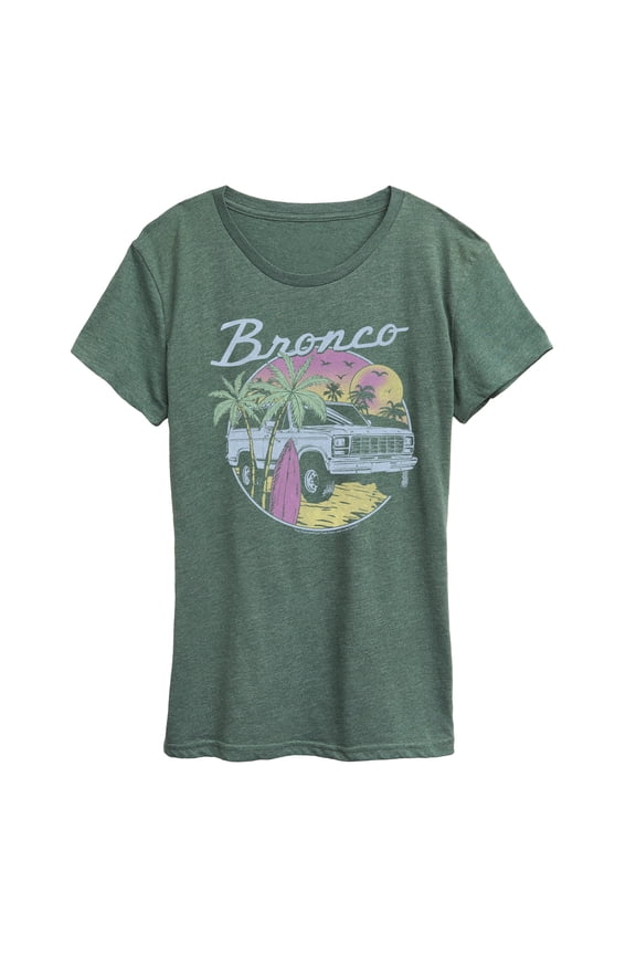 - Beach Bronco - Women's Short Sleeve Graphic T-Shirt