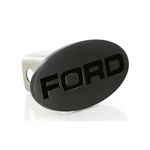 Ford Blacked out Hitch Cover Plug 2 inch post