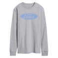 thumbnail image 1 of Ford - Blue Ford Logo - Men's Long Sleeve Graphic T-Shirt, 1 of 4