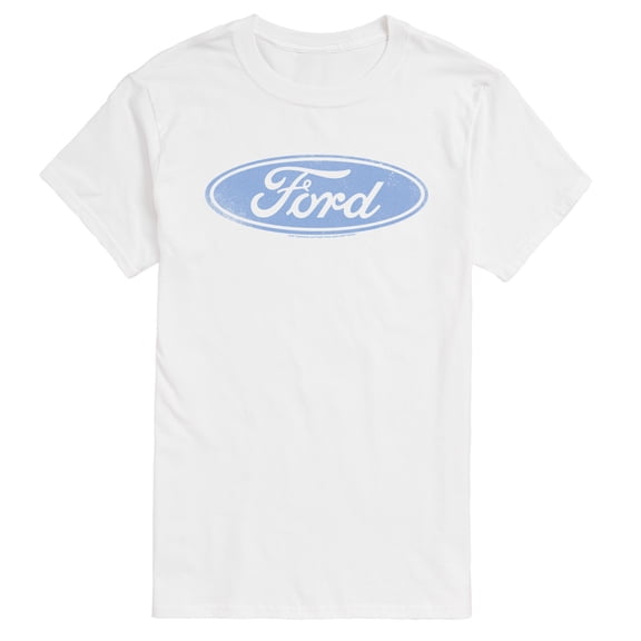 Ford - Blue Ford Logo - Men's Short Sleeve Graphic T-Shirt