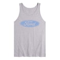 thumbnail image 1 of Ford - Blue Ford Logo - Men's Sleeveless Graphic Tank, 1 of 3