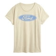 thumbnail image 1 of Ford - Blue Ford Logo - Women's Short Sleeve Graphic T-Shirt, 1 of 4