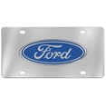 thumbnail image 1 of Ford Blue Logo Wordmark Decorative Vanity License Plate, 1 of 2
