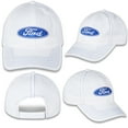 thumbnail image 1 of Ford Blue Oval Classic White Unstructured Hat, 1 of 7