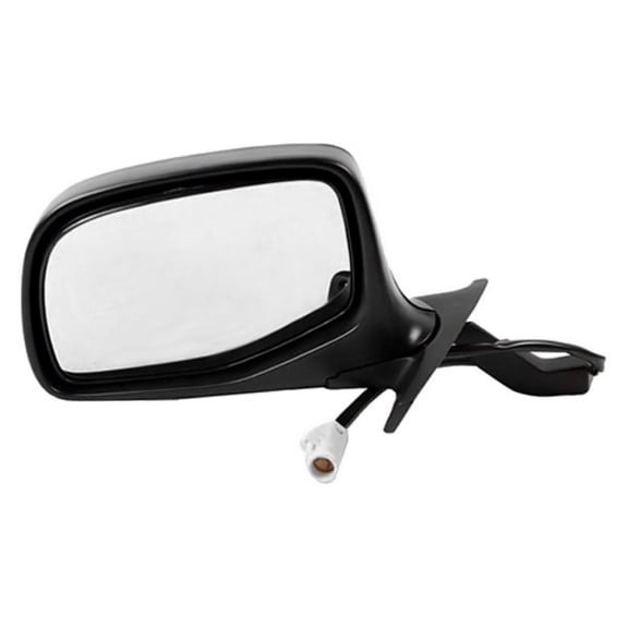 For Ford Bronco 1992 93 94 95 1996 Door Mirror Driver Side | Power | Non-Heated | Non-Folding | Paddle Design | Chrome/Black | FO1320124 | F7TZ17683BAB