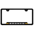 thumbnail image 1 of Ford Bronco 2020 Grill Orange Polycarbonate Notched License Plate Frame Official, 1 of 1