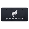 thumbnail image 1 of Ford Bronco 2020 Laser Etched Logo License Plate (Rugged Black), 1 of 3