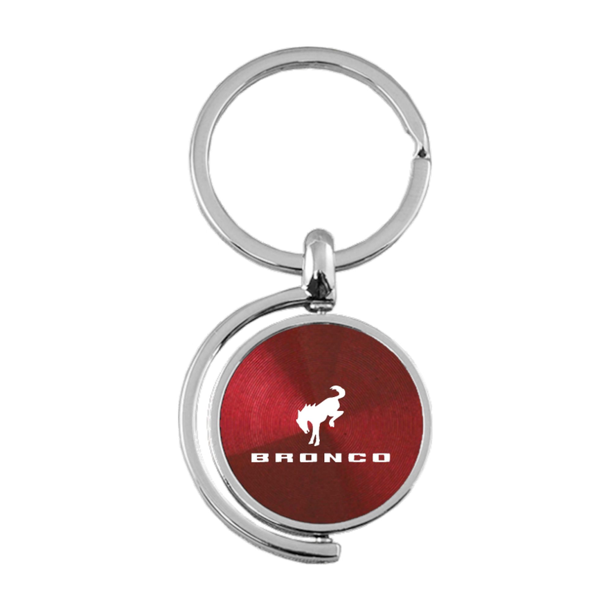 Ford Bronco 2020 Spinner Key Ring (Burgundy)