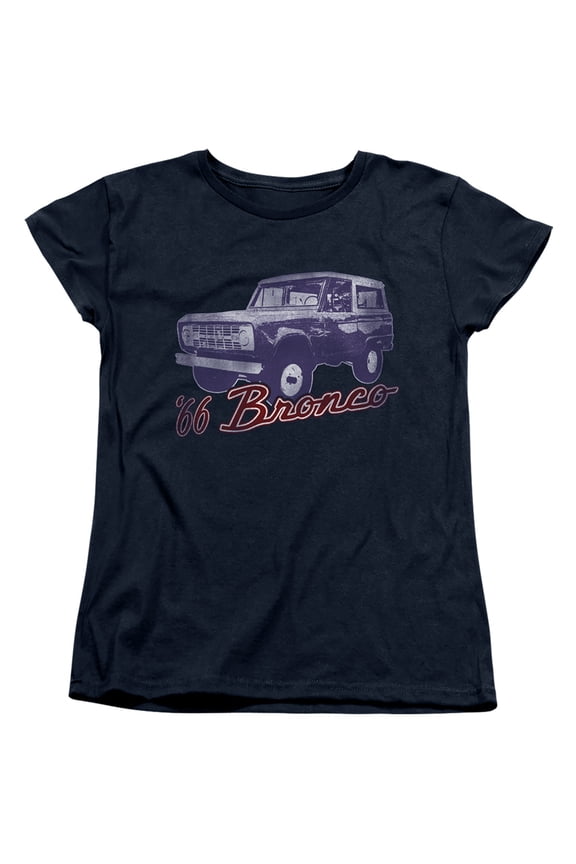 Ford Bronco 66 Bronco Classic S/S Women's T-Shirt Navy