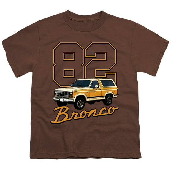 Ford Bronco 82 Bronco S/S Youth 18/1 T-Shirt Coffee
