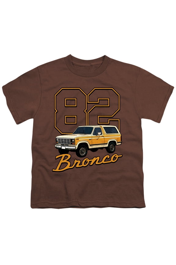 Ford Bronco 82 Bronco S/S Youth 18/1 T-Shirt Coffee