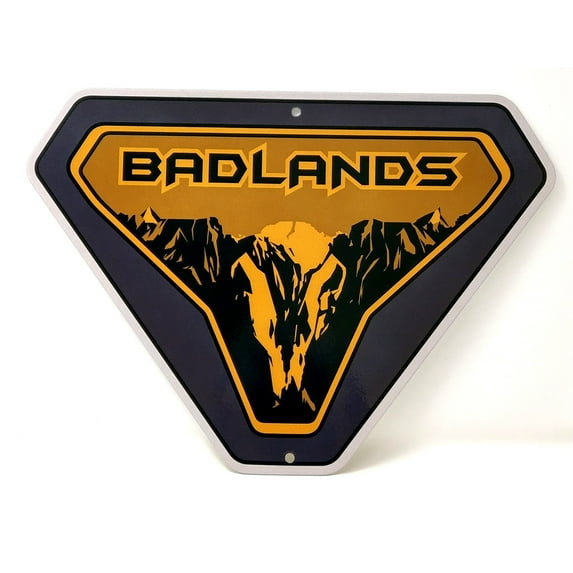 Ford Bronco BADLANDS Steel Sign