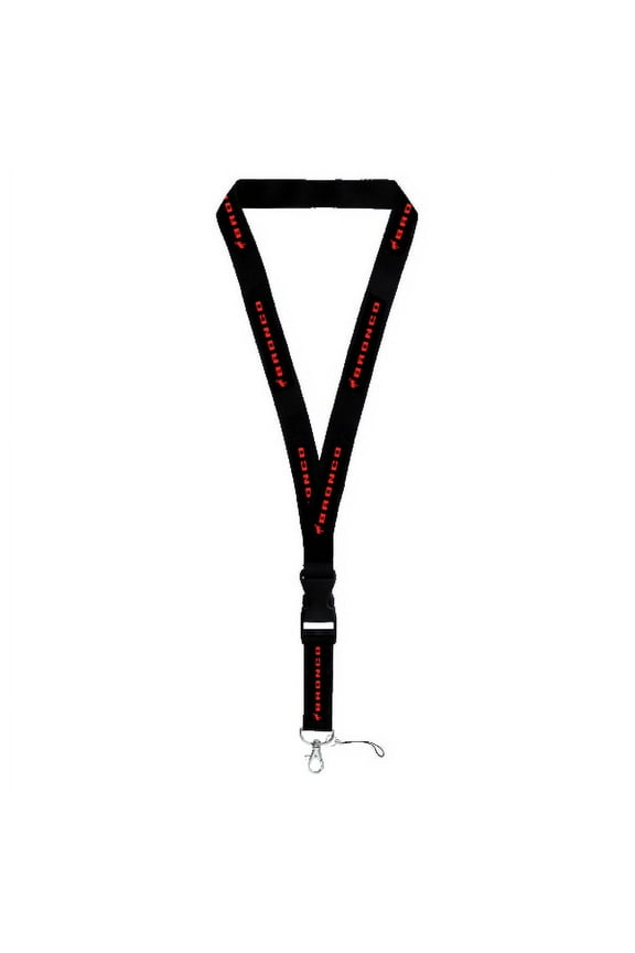 Ford Bronco Black Car Neck Strap Lanyard Cellphone Key Chain Official Licensed