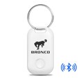 thumbnail image 1 of Ford Bronco Bluetooth Smart Key Finder White Key Chain, 1 of 5