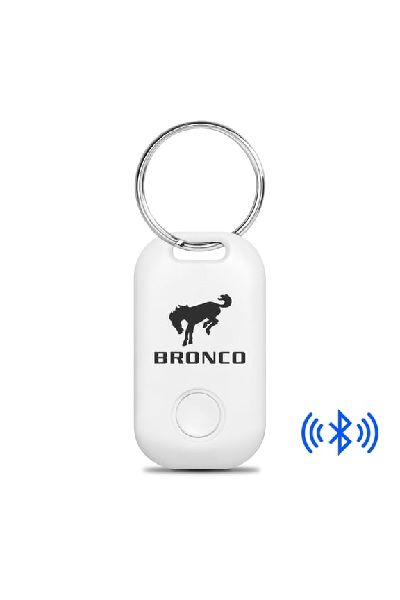 Ford Bronco Bluetooth Smart Key Finder White Key Chain